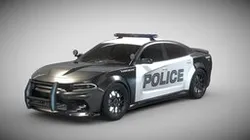 American Police Car
