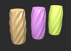 Creasy vases