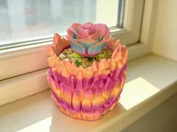 Fișiere pentru imprimante 3D | Fișier 3MF | 火山花盆