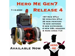 Hero Me Gen7 Release4 Printhead Assembly & Part Cooling