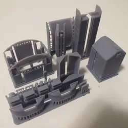 HO Scale CP Rail GP9 body detail kit