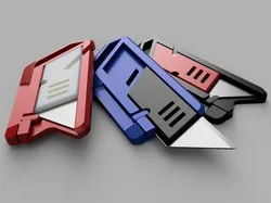 Keychain Knife - Utility Blade Holder - Paper Cutter