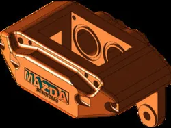 Mazda RX7 front caliper