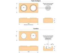 Modelo tijolo ecologico (solo cimento)