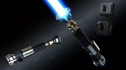 Obi-Wan Kenobi lightsaber functional 3D print model