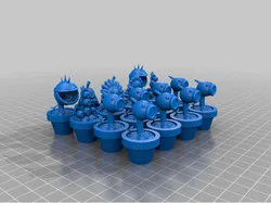 Plant Versus Zombie Chess Sett