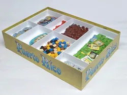 Puerto Rico board game insert and organizer