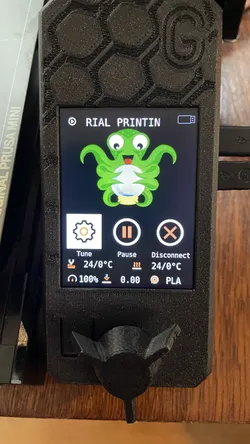 Raspberry Pi-revised Prusa MINI+ display box