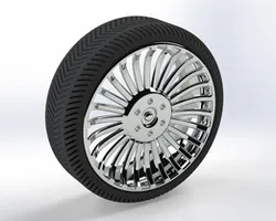 Rim with tyre