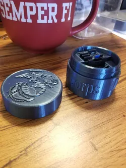 SD+MicroSD USMC card holder