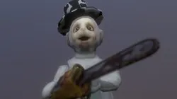 Slendytubbie 3 Guardian Chainsaw Rig