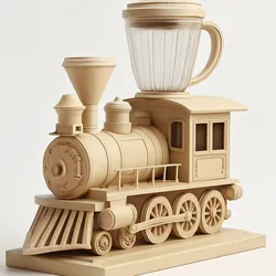 SteamChef Express – Vintage Train Blender