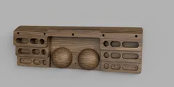 Wooden Hangboard