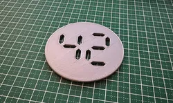 Coaster with digital 42
