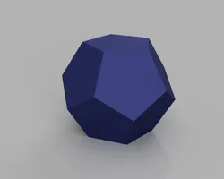 Dodecahedron Display (Solid or Vase Mode)