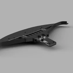 Losi Nascar Splitter One Piece, TIGHT TO BODY Version EXPERIMENTAL