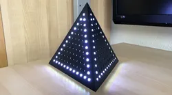 Music reactive LED helmet