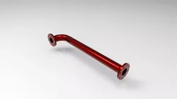 Pipe with elbow 3D print model