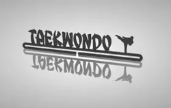 Taekwondo Medal Wall Hanger (Laser-cut)