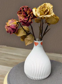 Vase for Vase Mode with Heart