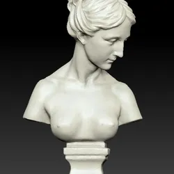 Vintage Lady Bust one