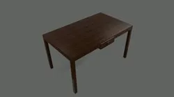 wood table