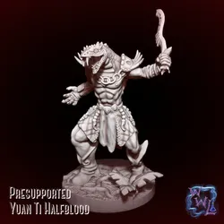 Yuan Ti Halfblood  |  Presupported