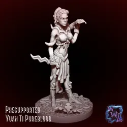 Yuan Ti Pureblood  |  Presupported