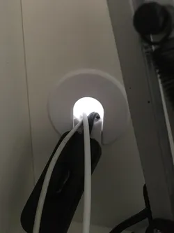 40mm to 20mm Desk Cable Entry
