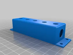 5X push button box