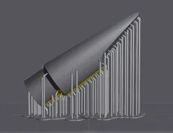 Alto sax bright custom mouthpiece 3D print model