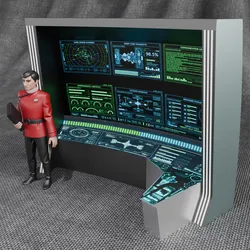 Back Left Station - U.S.S. Enterprise NCC-1701-A Main Bridge - Star Trek VI The Undiscovered Country