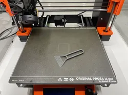 Bed scraper - fast print 15min - minimal filament usage 3g