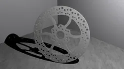 Brake disc, design No.1