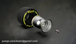 Formula 1 2018 Rear Wheel Rim 13"
