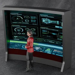 Front Left Station - U.S.S. Enterprise NCC-1701-A Main Bridge - Star Trek VI The Undiscovered Country
