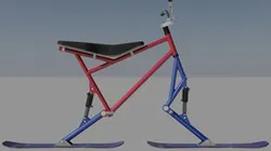 full suspension skibike