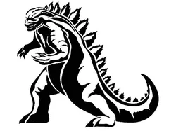 Godzillan stenci 4