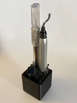 Gridfinity Deburring Tool & X-Acto Knife Holder