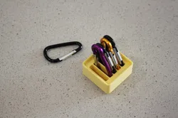 Gridfinity Mini Carabiner holder