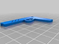Gun Keychain