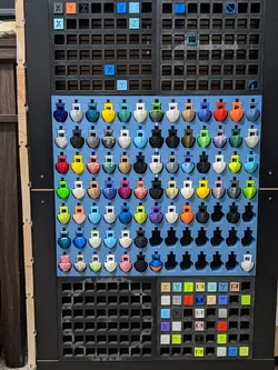 Ikea Lack Calibration Cube wall