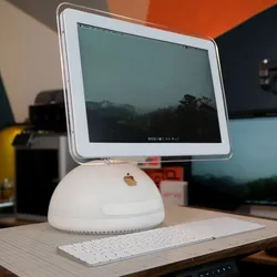 iMac G4 with Mac Mini M4
