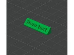 Label 45° degree