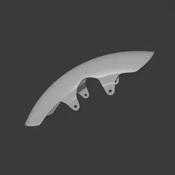 Mudguard mt07 custom gen1 3D print model