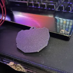 odi plate keychain