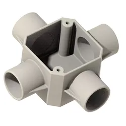 Premium Four Way Junction Box 3D print model