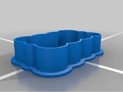 Scalloped Rectangle Cookie Cutter