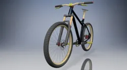 Steel 29" / 27.5" / B+ hardtail MTB bike with 150 mm suspension fork
