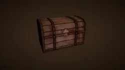 Stylized Wooden Chest